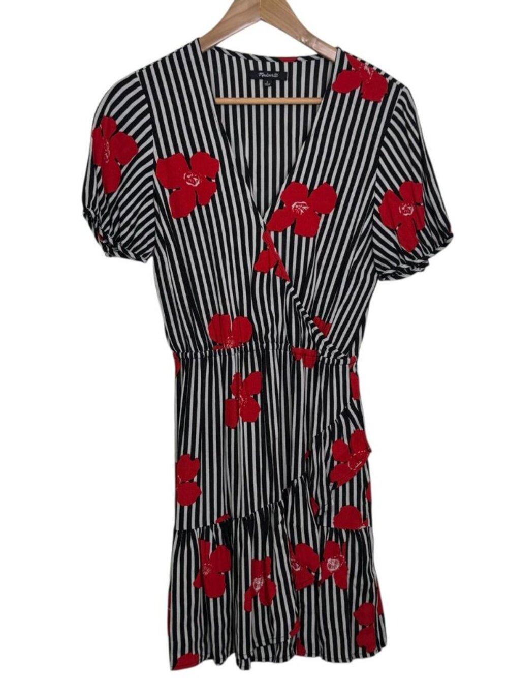 Bianca Ruffle Wrap Dress